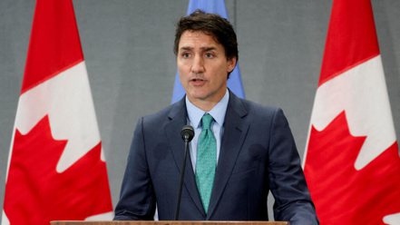 加拿大總理特魯多 Justin Trudeau 資料照片 REUTERS - MIKE SEGAR