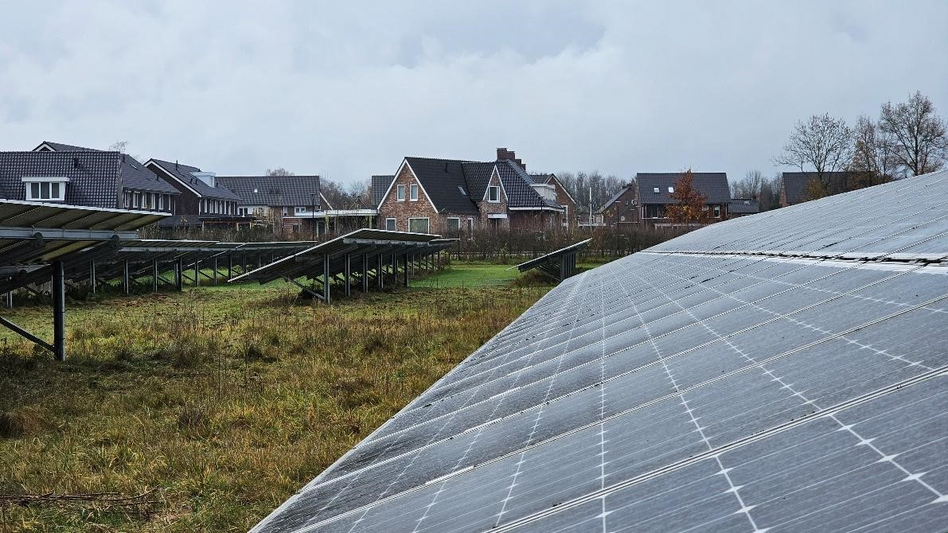 荷蘭Gelderland一處與社區休閒結合的地面型光電案場。 圖／吳心萍攝影