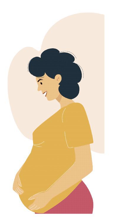 女性懷孕，在職場上相對比較辛苦。圖/123RF