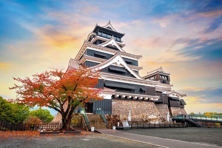▲搭乘名勝世界壹號可暢遊九州，此為熊本城。　圖：Shutterstock／來源