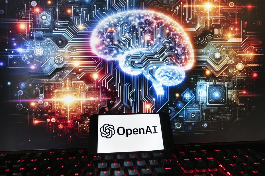 OpenAI近日釋出最新生成式AI模型Sora，引發轟動。(美聯社)