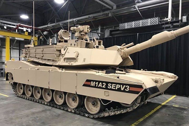美國陸軍改良研發的M1A2 SEPV3戰車。 圖／U.S. Army Photo
