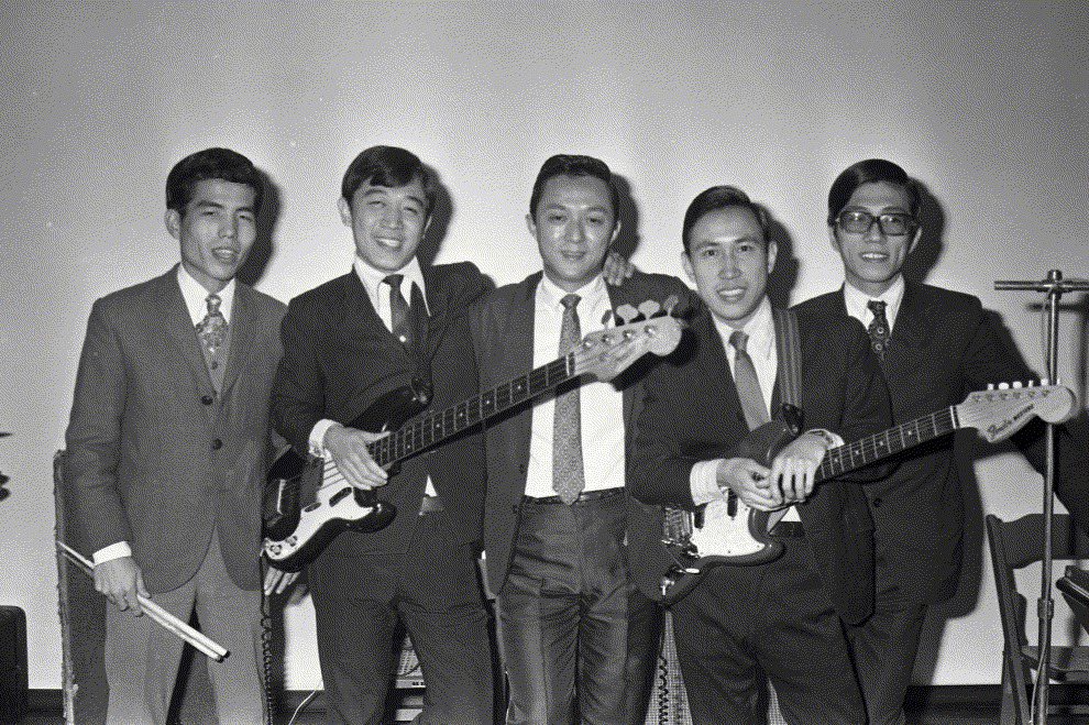 雷鳥合唱團團員照。攝於1971年。
 圖／聯合報系資料照