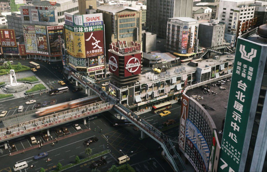 「天橋上的魔術師」還原80年代中華商場景象。圖／公視、myVideo提供