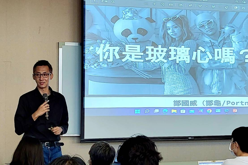 鄭國威認為科學訓練能協助學生抵抗「定型心態」，成為能面對挑戰的人。 圖／LMPST Taiwan提供