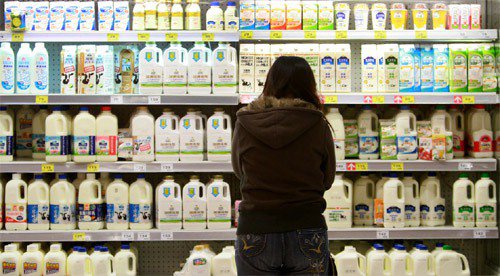 農委會日前公布市售乳品檢測結果，均未檢出藥物殘留。圖╱聯合報系資料照片