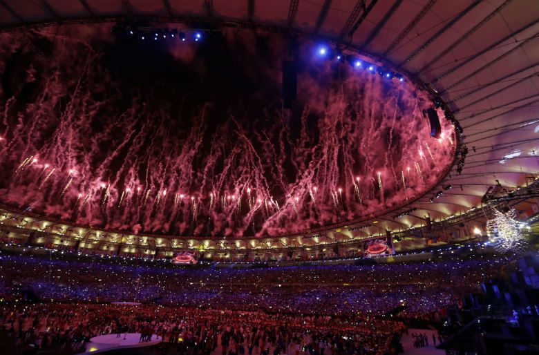 2016里約奧運開幕式。 圖／美聯社