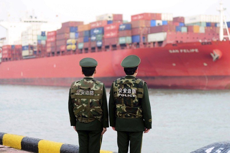 中國對此次美朝無協議感受的震驚頗大，中美貿易戰仍持續中。 圖／美聯社
