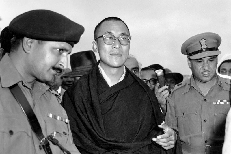 1959年4月18日，達賴喇嘛抵達印度，流亡至今仍無法返回西藏。 圖／美聯社