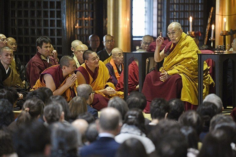 西藏精神領袖達賴喇嘛。 圖／美聯社