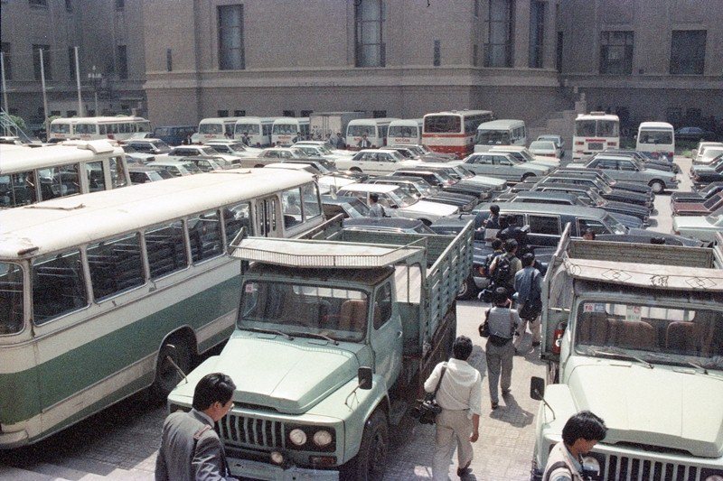 攝於1989年6月4日，北京天安門。 圖／聯合報系資料照