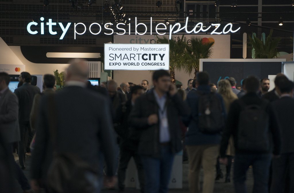 「智慧城市」是全球都市發展的重點。圖為2019西班牙巴塞隆納智慧城市世界博覽會。 圖／美聯社