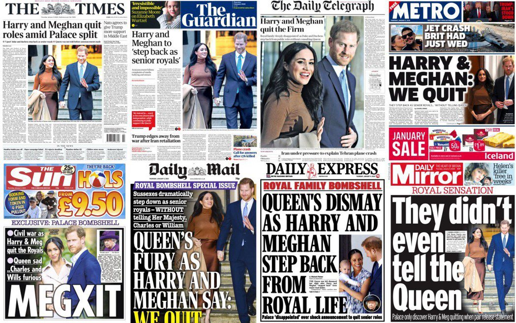 由於不滿英國小報過去2年來，針對自己與妻子梅根緊咬不放的輿論攻擊，王室態度又消極...