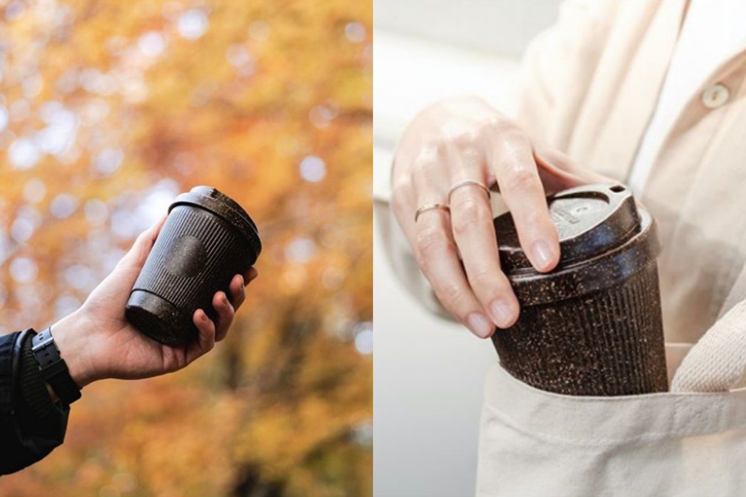 Kaffeeform將咖啡渣製成堅固咖啡杯。 圖／取自Kaffeeform In...