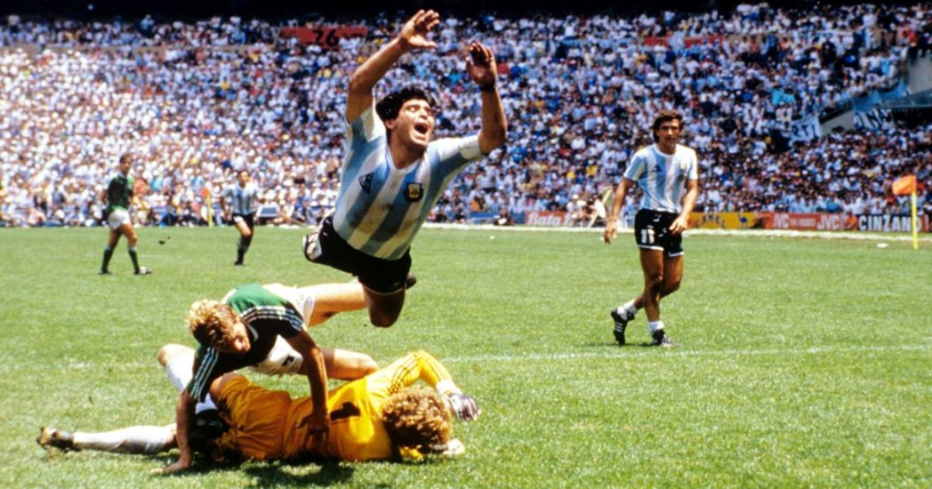 1986世界盃決賽，阿根廷對西德。 圖／阿根廷足協