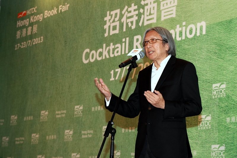 圖為香港知名作家陳冠中，攝於2013年。 圖／新華社