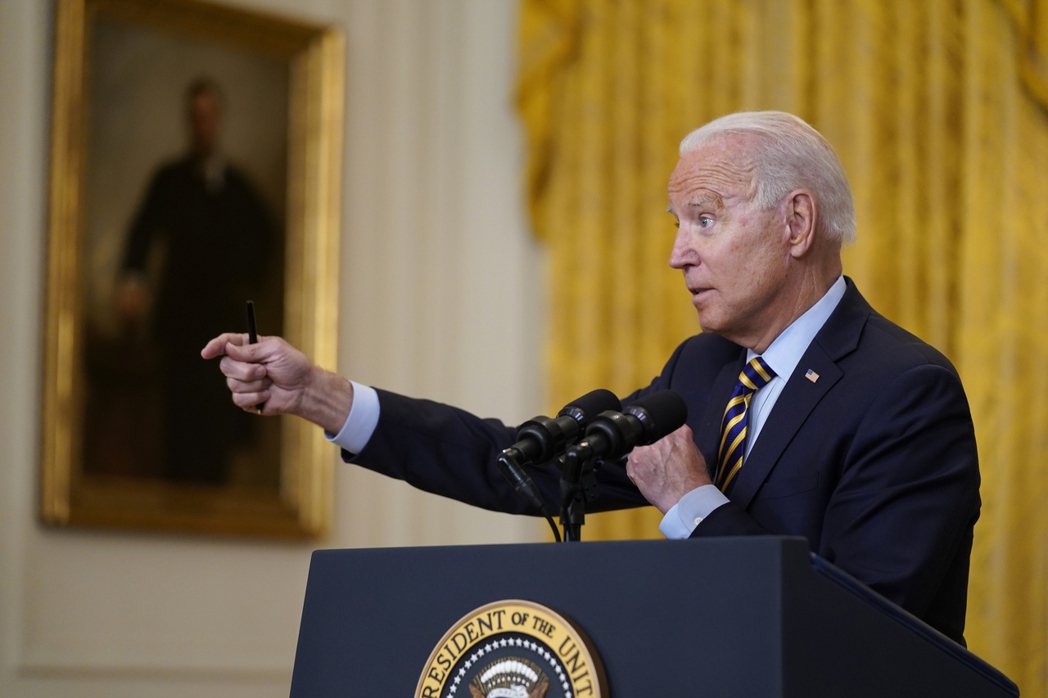 現任美國總統喬．拜登（Joe Biden）於上月宣布，阿富汗的軍事行動將在8月31日結束。 圖／美聯社