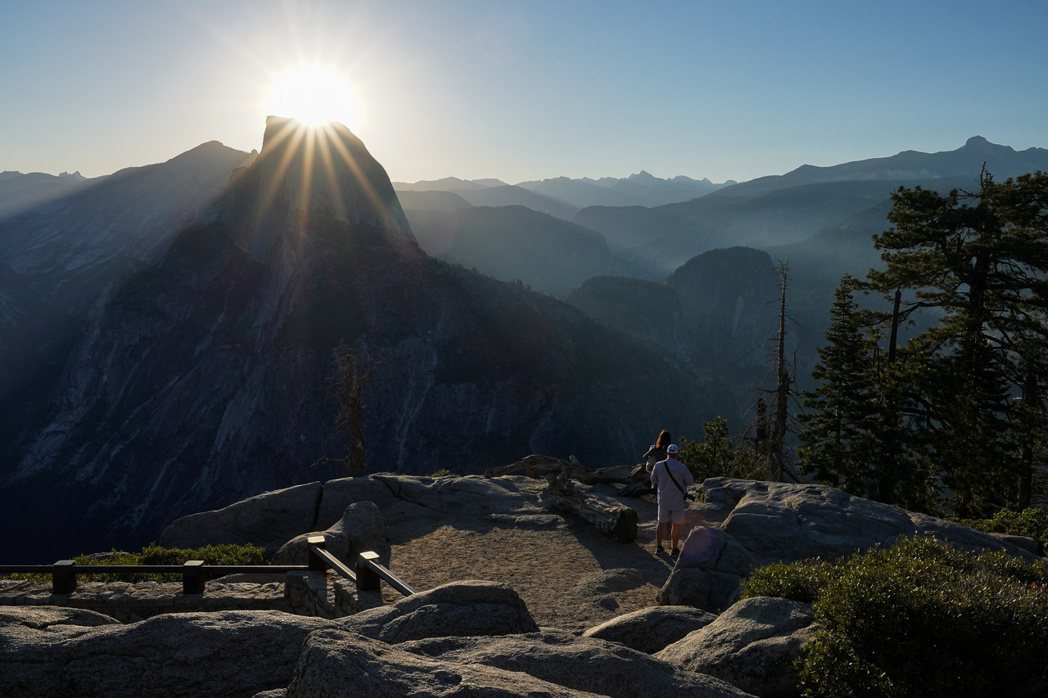 優勝美地（Yosemite）位於美國加州東部。 圖／路透社