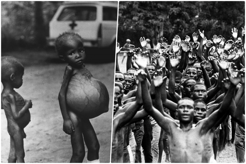 60年代奈及利亞內戰。 圖／法新社