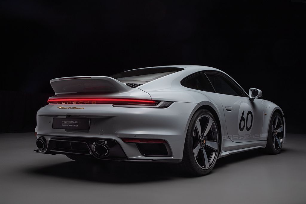 Widebody exclusive to the Porsche 911 Turbo; a tribute to the legendary Carrera RS 2...