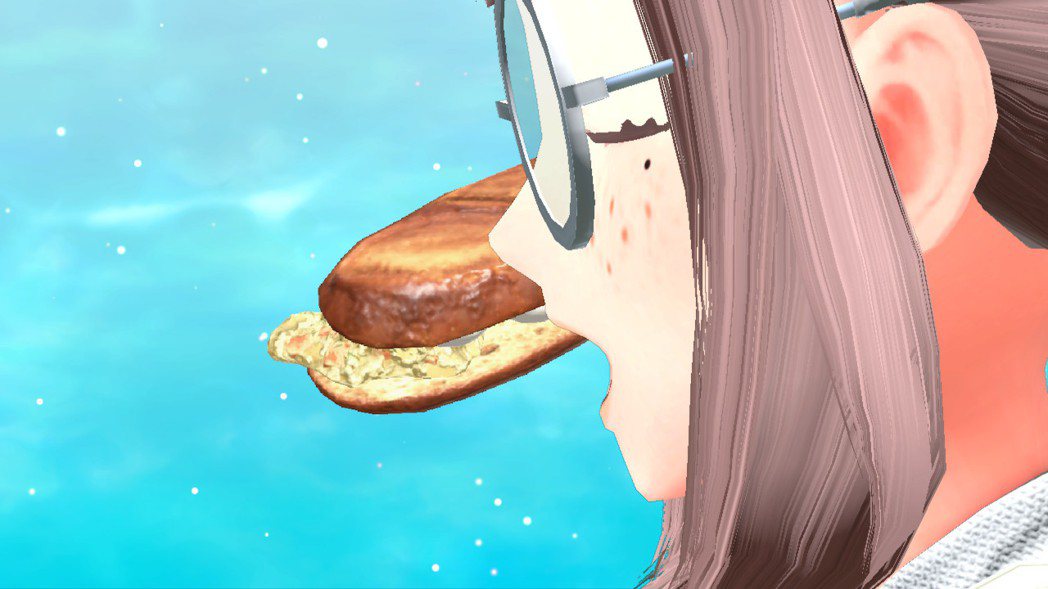 The animation of eating cooking is very meme for some reason. Photo/GAME FREAK