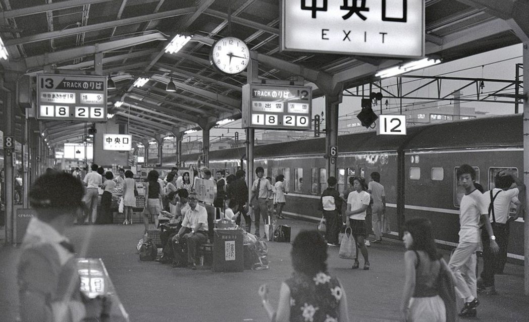 昭和49年（1974）的日本車站。 圖／日本鐵道博物館