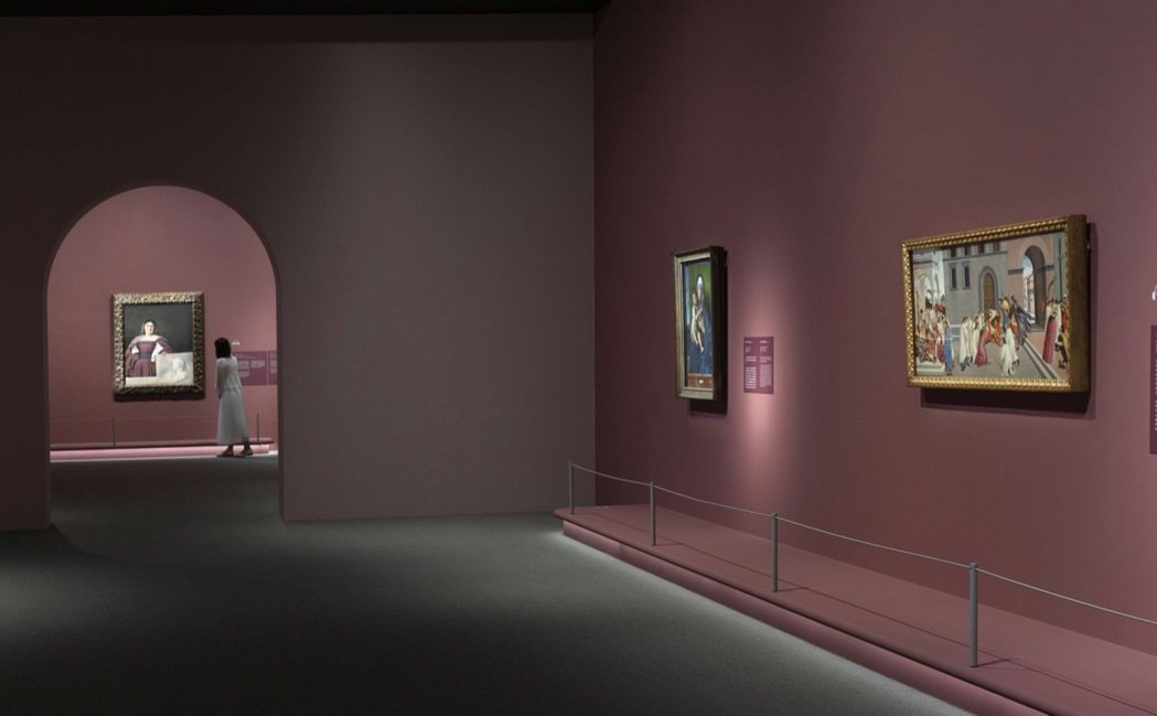 奇美博物館《英國國家藝廊珍藏展》第一單元「人文的甦醒：歐洲文藝復興繪畫」。 圖／...