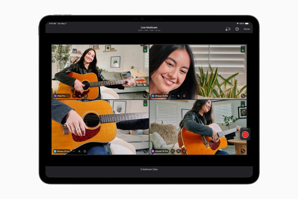 iPad版Final Cut Pro 2加入Live Multicam，這項創新...