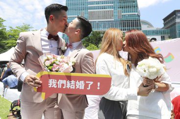 圖輯／同性婚姻合法三周年：那一年，終於所有人都能結婚