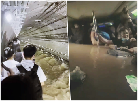 車廂裡的滅頂直播：中國鄭州「千年級暴雨」為何淹死地鐵12人？