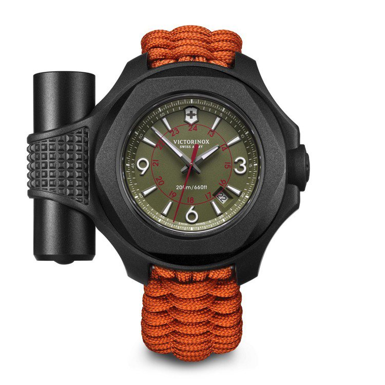 瑞士維氏I.N.O.X系列碳纖維限量版腕表，限量200只，約36,000元。圖／...