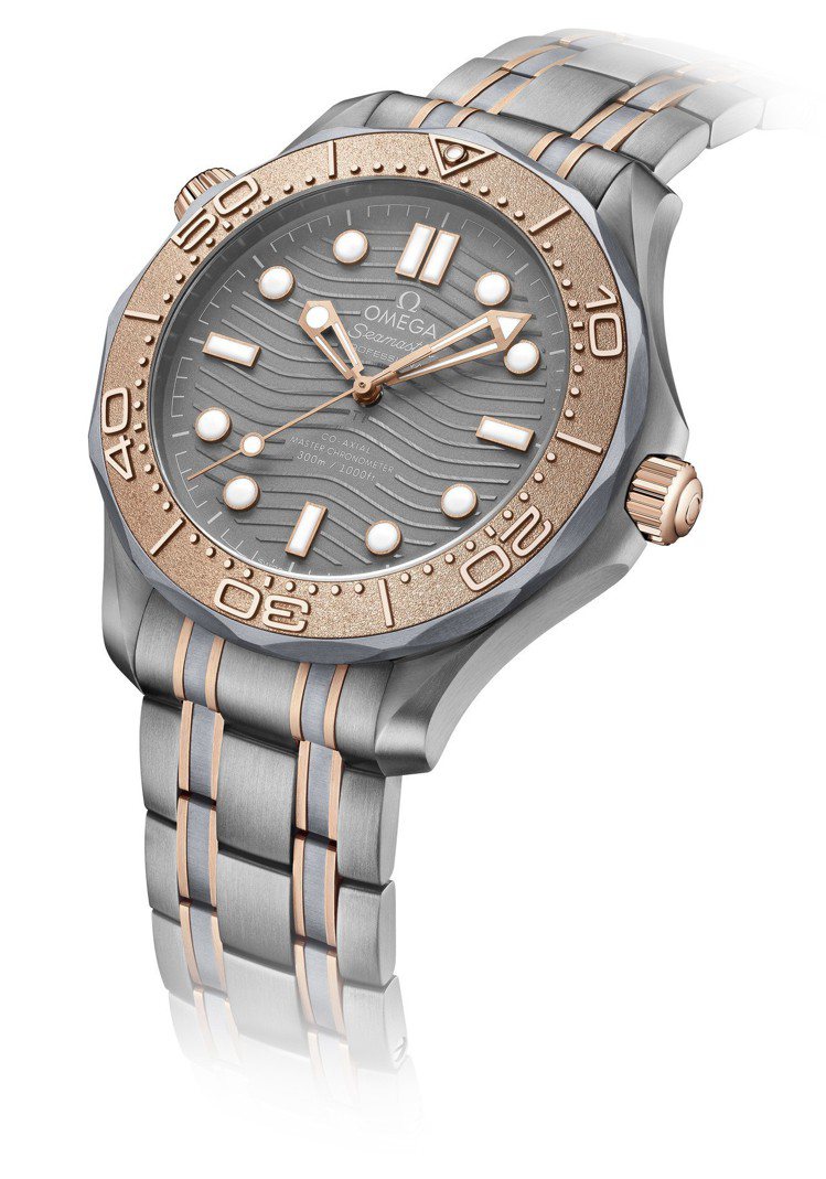歐米茄海馬Diver 300M系列鈦鉭合金限量腕表，42萬4,000，限量2,5...