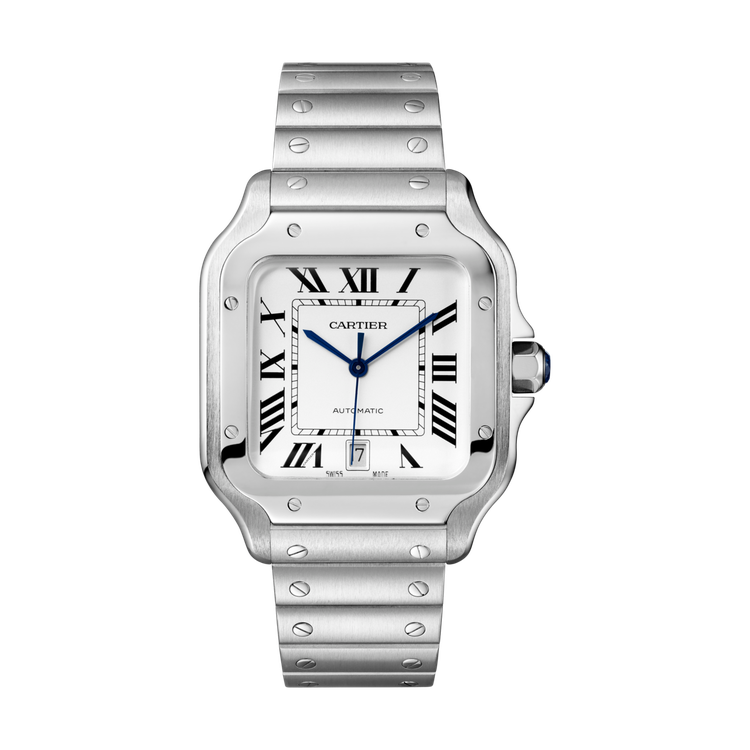 Santos de Cartier 精鋼大型款腕表，QuickSwitch 可更...