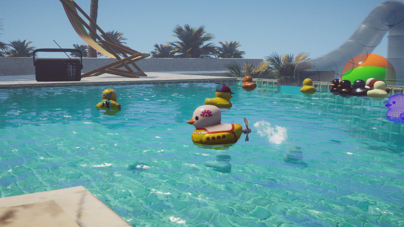 Shuba！《悠哉小鴨模擬器》登陸Steam 與橡皮鴨來場療癒身心的泳池漂浮
