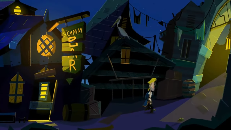 無懼酸民的「美術質疑」 《重返猴島》公開最新遊戲畫面
