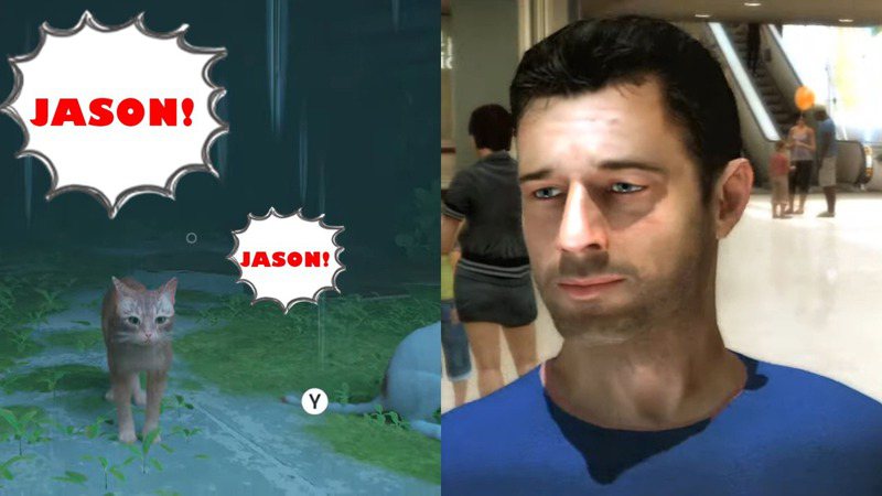 按下Y喊Jason？《Stray》喵叫被魔性迷因覆蓋 玩家向《暴雨殺機》經典QTE致敬