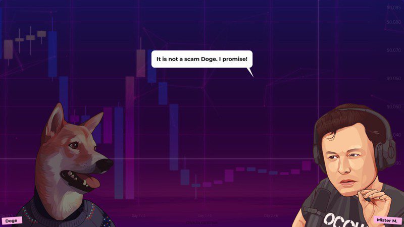 Rogulite加密貨幣模擬《狗狗幣操盤手》Steam公開 當隻困惑狗勾體驗幣圈起起落落