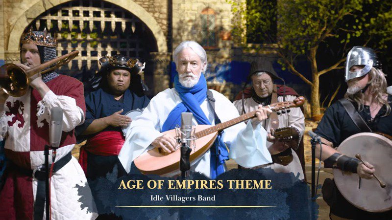 《世紀帝國》系列25週年請來「閒置村民」演奏經典旋律 官方意外尻眼鏡蛇車