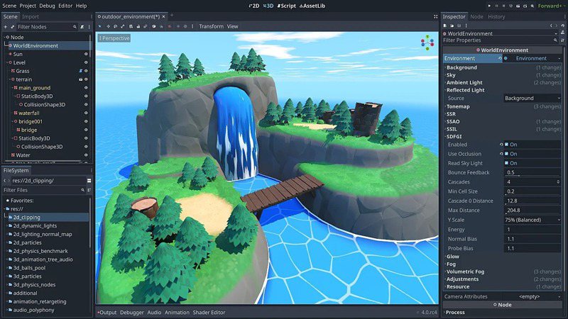耗時3年打造！知名遊戲引擎Godot最新版4.0正式發表 支援Vulkan渲染開發API