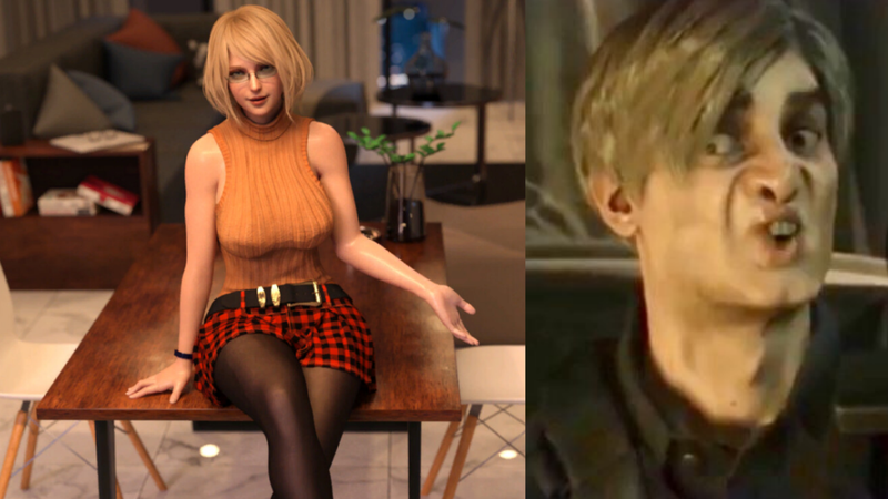 Steam黃遊《職場是我的後宮》驚見RE4角色 礙事莉變「愛濕莉」艾達又整形