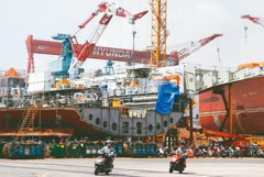 造艦速度輸中國 美急了？拉日韓重振造船業 促日企修第7艦隊