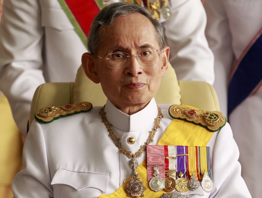 泰國國王蒲美蓬。 路透資料照片