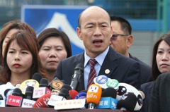 被陳致中告外患罪 韓國瑜：他要不要自首外遇罪？