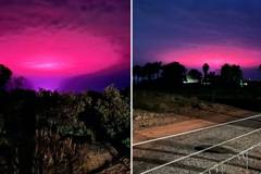 怪奇物語？澳洲小鎮夜空變粉紅色令居民嚇呆 真相竟和大麻有關