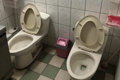 麵店廁所「奇葩設計」2馬桶塞同一間 網曝解答：衛生
