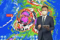 軒嵐諾強颱轉中颱再轉強颱 氣象局指過去侵台颱無前例