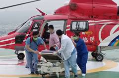 男子在烏坵工作意外斷指 童醫院與空勤緊急空中救援