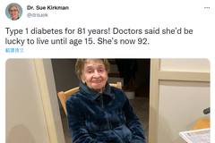 醫師稱活不過15歲！她兒時確診1型糖尿病 如今92歲成奇蹟