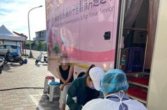 乳房X光攝影車下鄉 台東辦婦女節健康篩檢抽獎
