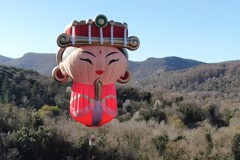 Q版媽祖熱氣球西班牙升空了 6月台東熱氣球嘉年華見